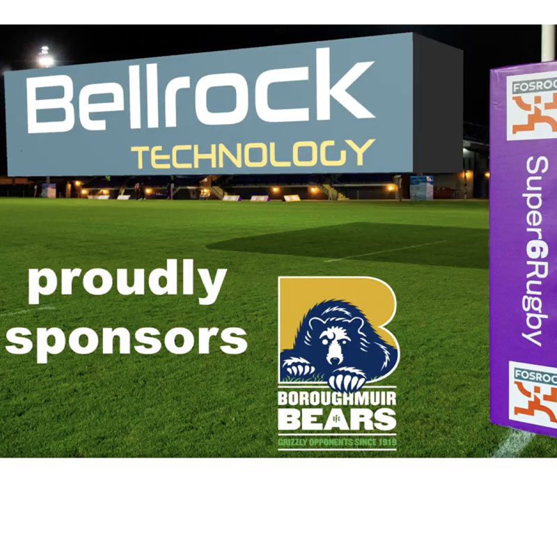 Bellrock Technology sponsors the Boroughmuir Bears